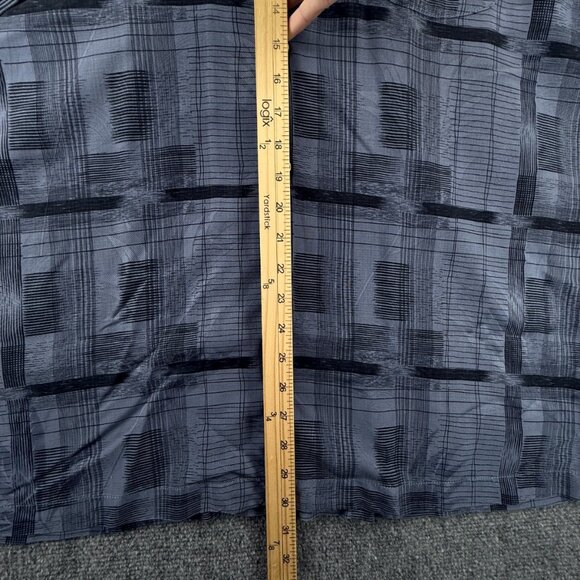 Tommy Bahama Button Up Shirt Short Sleeve Silk Hawaii Tropical Purple Geometric - Picture 5 of 13